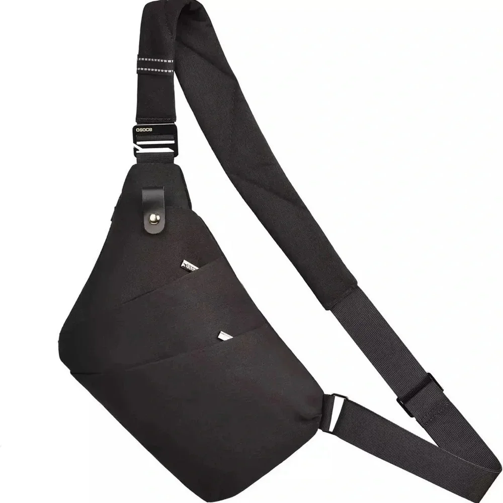 Unisex OSOCE Anti-Theft Waterproof Shoulder Backpack Sling Chest Crossbody Bag